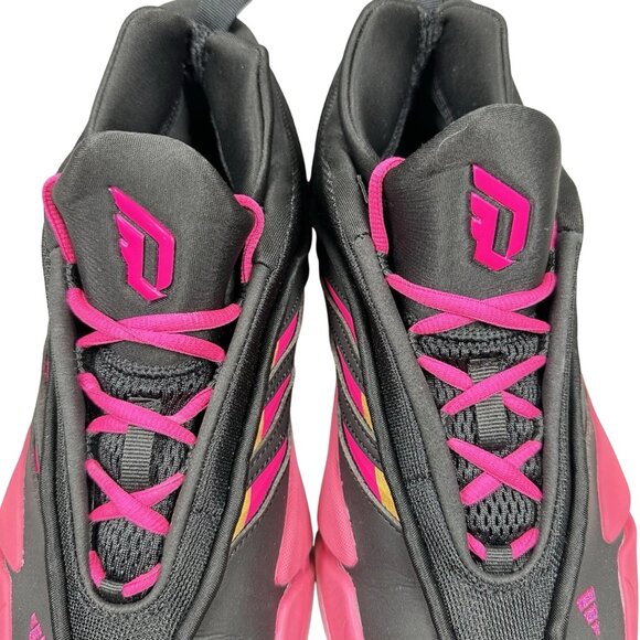 Adidas Dame 9 Miami Heat Vice Sz 11.5 Men Basketball Shoes Pink Black JQ7654 NEW main image 6